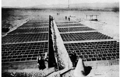 La désalinisation de l'eau de mer solaire
